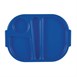 Olympia Kristallon polycarbonaat schaaltje met vakken klein blauw 322mm (10 stuks)