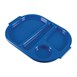 Olympia Kristallon polycarbonaat schaaltje met vakken klein blauw 322mm (10 stuks)