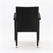 Bolero polyrotan stoelen met armleuning antraciet (4 stuks)
