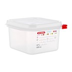 Araven GN 1/6 voedseldoos met deksel 1,7L (4 stuks)