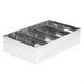 Olympia RVS bestekbak 41,5(H) x 25,5(W) x 10,5(D)cm