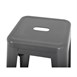 Bolero Bistro stalen barkruk grijs (4 stuks)