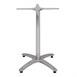 Bolero aluminium tafelpoot 68(h) x 65(b)cm