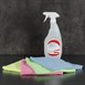Jantex microvezeldoeken 40x40cm geel (5 stuks)