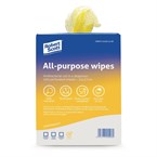 Jantex multifunctionele antibacteriële doekjes geel (200 stuks)