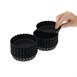 Matfer Bourgeat Exoglass geribbelde vormpjes 10cm (12 stuks)