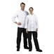 Whites Chicago unisex koksbuis lange mouw wit