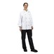 Whites Chicago unisex koksbuis lange mouw wit