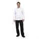 Whites Chicago unisex koksbuis lange mouw wit