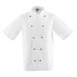 Whites Chicago unisex koksbuis korte mouw wit