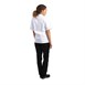 Whites Chicago unisex koksbuis korte mouw wit