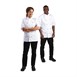 Whites Chicago unisex koksbuis korte mouw wit