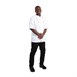 Whites Chicago unisex koksbuis korte mouw wit