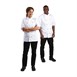 Whites Chicago unisex koksbuis korte mouw wit