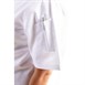 Whites Chicago unisex koksbuis korte mouw wit