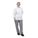 Whites Vegas unisex koksbroek zwart-wit geruit