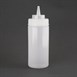Vogue portioneer knijpfles transparant 450ml
