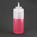 Vogue portioneer knijpfles transparant 450ml