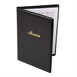 Olympia PVC menumappen zwart 2 pagina's