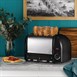 Dualit Vario broodrooster 4 sleuven zwart 40344