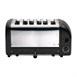 Dualit Vario broodrooster 6 sleuven zwart 60145
