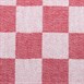 Vogue theedoek rood geblokt