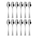 Nisbets Essentials budget theelepels 18/0 135mm (12 stuks)