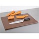 Hygiplas antibacteriële HDPE snijplank bruin