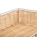 Olympia stapelbare polyrotan mand met frame GN 1/1