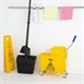 Jantex Kentucky rolemmer met wringer geel 20L