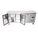 Polar U-serie 3-deurs koelwerkbank 339L