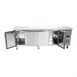 Polar U-serie 4-deurs koelwerkbank 449L
