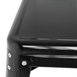 Bolero Bistro tafel vierkant 668mm zwart
