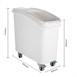 Vogue polypropyleen ingredientenbak met schep 81ltr