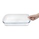 Pyrex rechthoekige ovenschaal 35x23cm