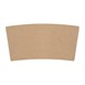 Golfkartonnen beker sleeves voor 35cl en 45cl bekers (1000 stuks)