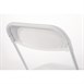 Bolero staal & polypropyleen klapstoelen wit (10 stuks)