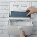Jantex multi-fold handdoekdispenser wit