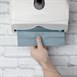 Jantex multi-fold handdoekdispenser wit