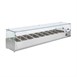 Polar G-serie opzetkoelvitrine 9x GN 1/3