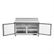 Polar U-serie 2-deurs gekoelde saladette 527L