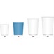 Fiesta Recyclable koffiebekers enkelwandig zwart 23cl
