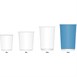 Fiesta Recyclable koffiebekers enkelwandig zwart 45cl (50 stuks)