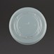 Vegware composteerbare platte deksels voor 34cl en 45,4cl bakjes (500 stuks)