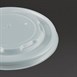 Vegware composteerbare platte deksels voor 34cl en 45,4cl bakjes (500 stuks)