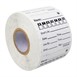 Vriesbestendige HACCP daglabels (500 stuks)