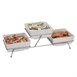 APS Float vierkante melamine kom wit 19x19cm
