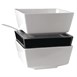 APS Float vierkante melamine kom wit 19x19cm
