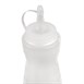 Vogue knijpfles met dop 34cl transparant