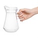 Olympia glazen kannen 1L (6 stuks)